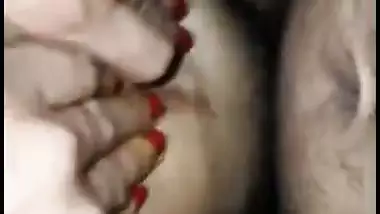 Marathi wife blowjob with cleavage show in nighty