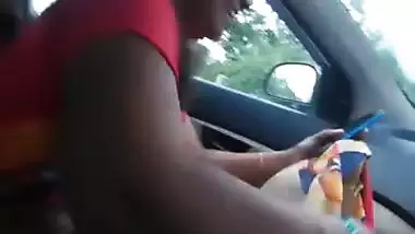 Tamil sex wife viral pussy fingering in car