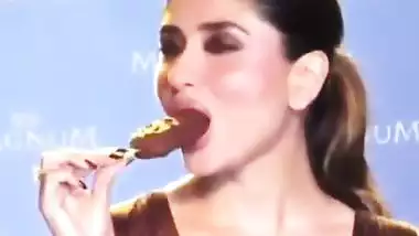 ???? Kareena Kapoor Loves Licking Suckin her Chocolate Ice Lolly