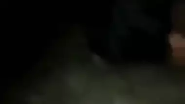 Village XXX whore has pussy fucked by Desi neighbour in the fresh air