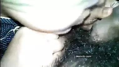 Big Boobs Bhabhi Wearing Red Bra