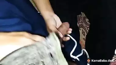 Guy records his desi porn with his slut stepmom