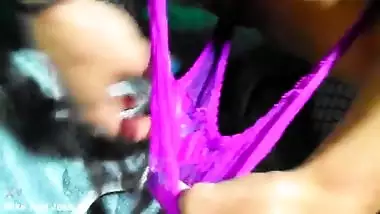 Indian Piss Princess pissing in her panties