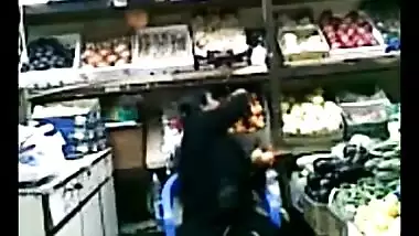 Fun at a desi supermarket