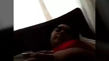 Cute girl in hotel with lover