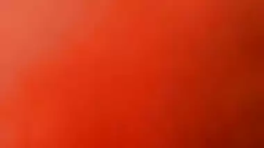 Playing with big round Indian desi boob