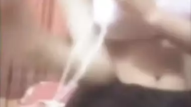 Today Exclusive- Cute Desi Girl Showing Her Boobs And Pussy Part 2