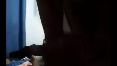 Sexy teen giving a hot blowjob to her boyfriend