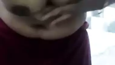 Tanker girlfriend boob show on video call viral MMS
