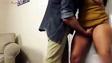 White hubby climbs into panties Desi wife after a jealousy argument