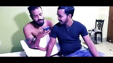 Desi Husband can't fuck hardly... So He share his wife with friend... Indian taboo family