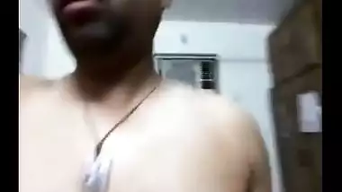 Indian MMS scandal of busty bhabhi home sex with neighbor