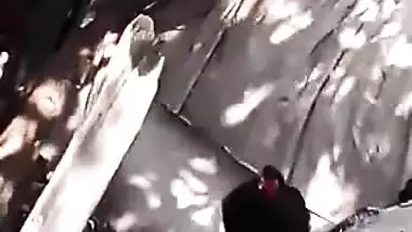 Neighbour bhabhi aunty nude bath secretly captured on XXX video