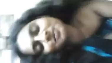 Tamil amateur with her hubby in bedroom doing a...