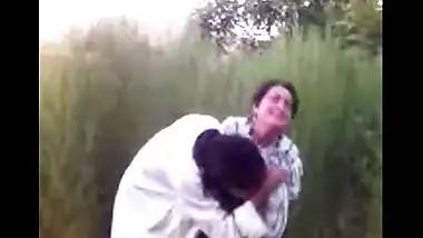 Desi teen have outdoor fun with her naughty uncle