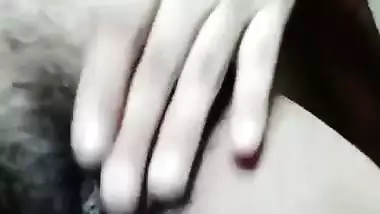 Slim village girl striptease after bath nude MMS