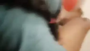South Indian lady sucks a dick like a piece of chocolate