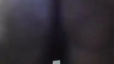 Bhabhi striping suit and making video for lover