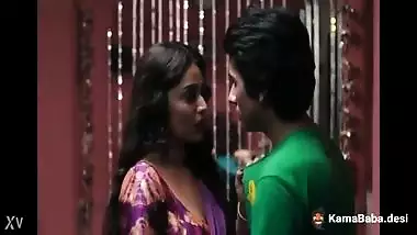 Bollywood slut kisses her students in the webseries sex