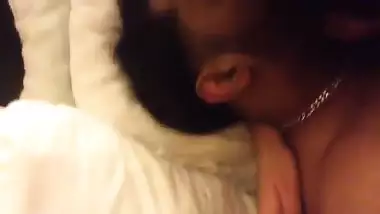Tamil girl making a selfshot video for boyfriend part 1
