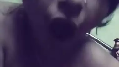 Sexy Bangla girl Live video call with her boyfriend