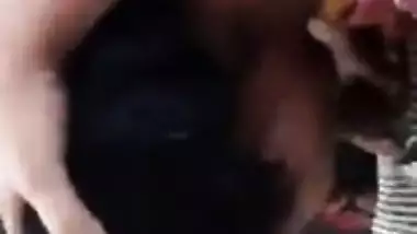 Hot desi aunty giving blowjob