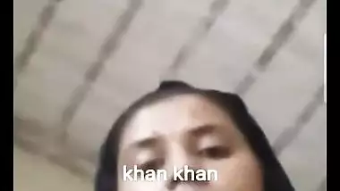 Pakistani wife showing her amazing pussy on VC