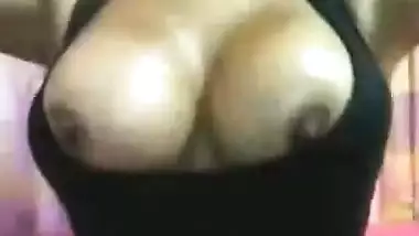 Big tit Indian webcam teasing.